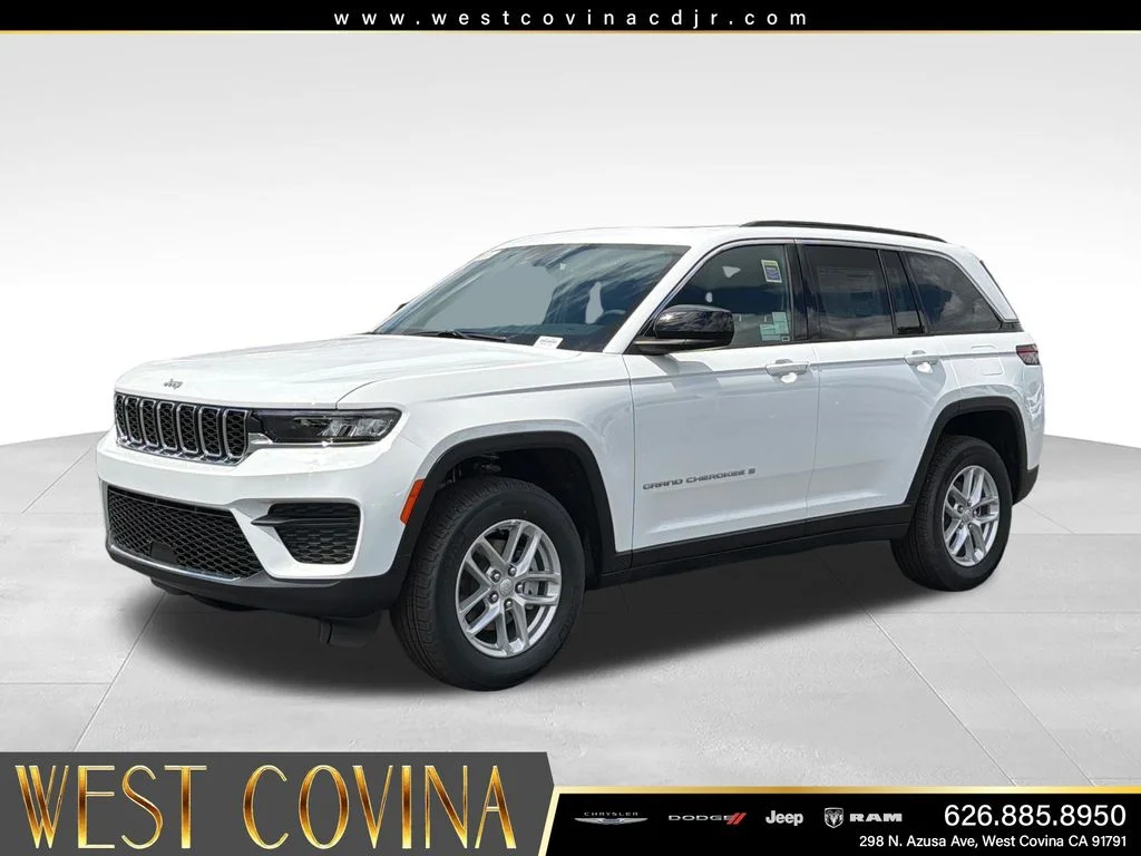 New 2026 Bright White Clearcoat Jeep Laredo X image 1