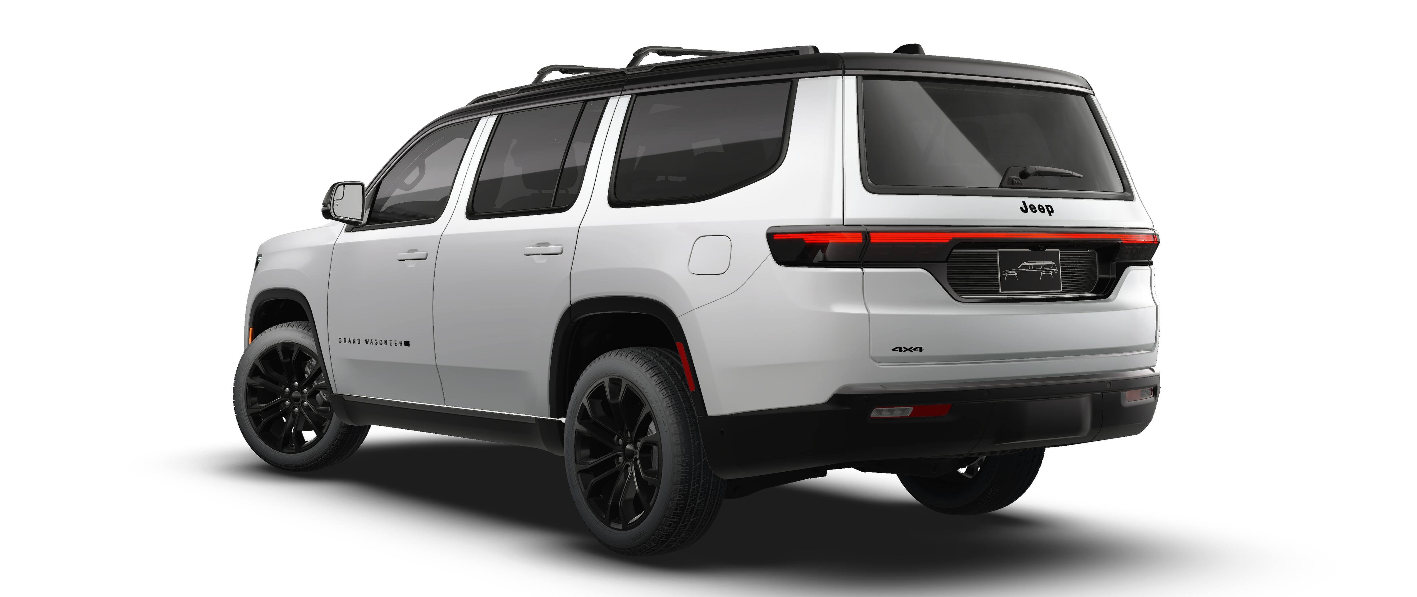 New 2026 Bright White Clear-Coat Exterior Paint Jeep Summit Obsidian image 14