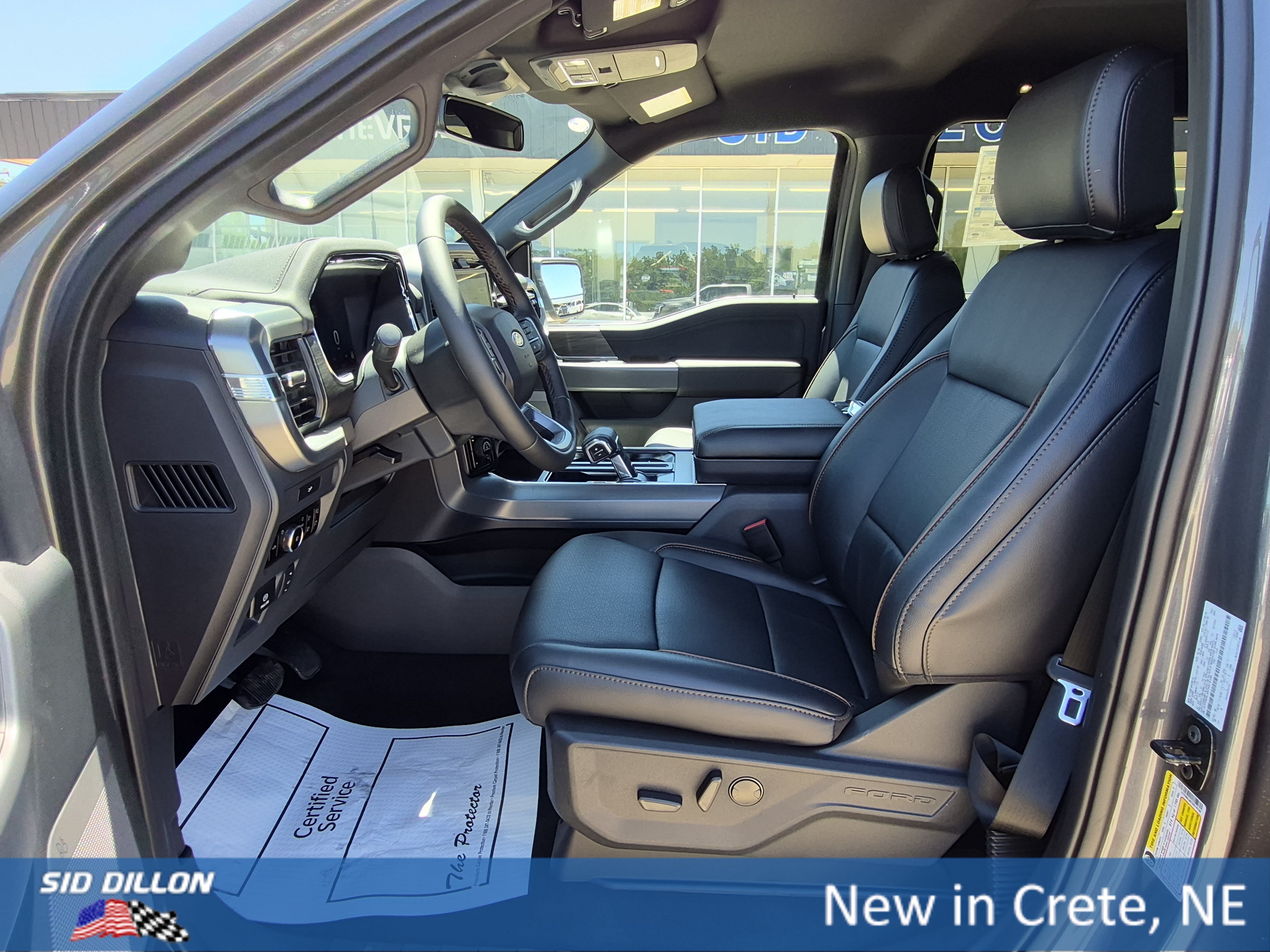 New 2026 Carbonized Gray Metallic Ford LARIAT image 3