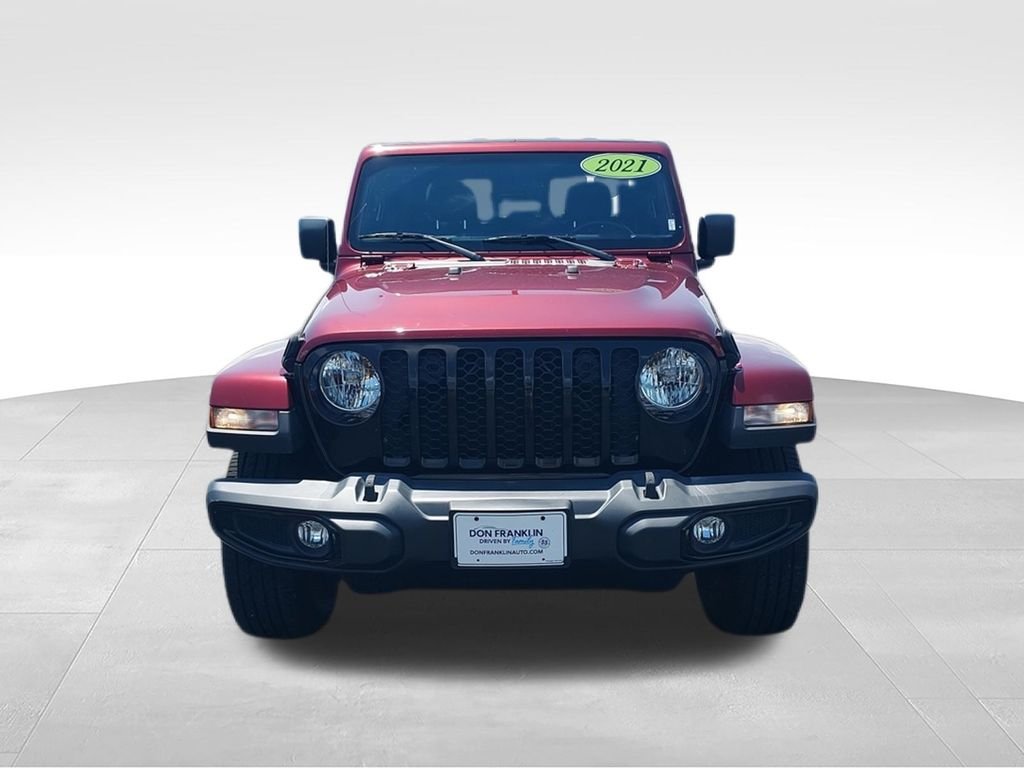 Used 2021 Red Jeep Willys image 3