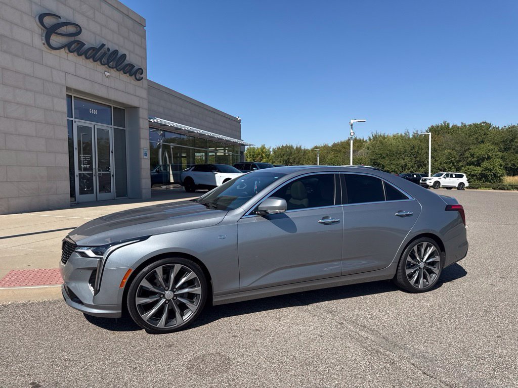 Used 2024 Silver Cadillac Premium Luxury image 1