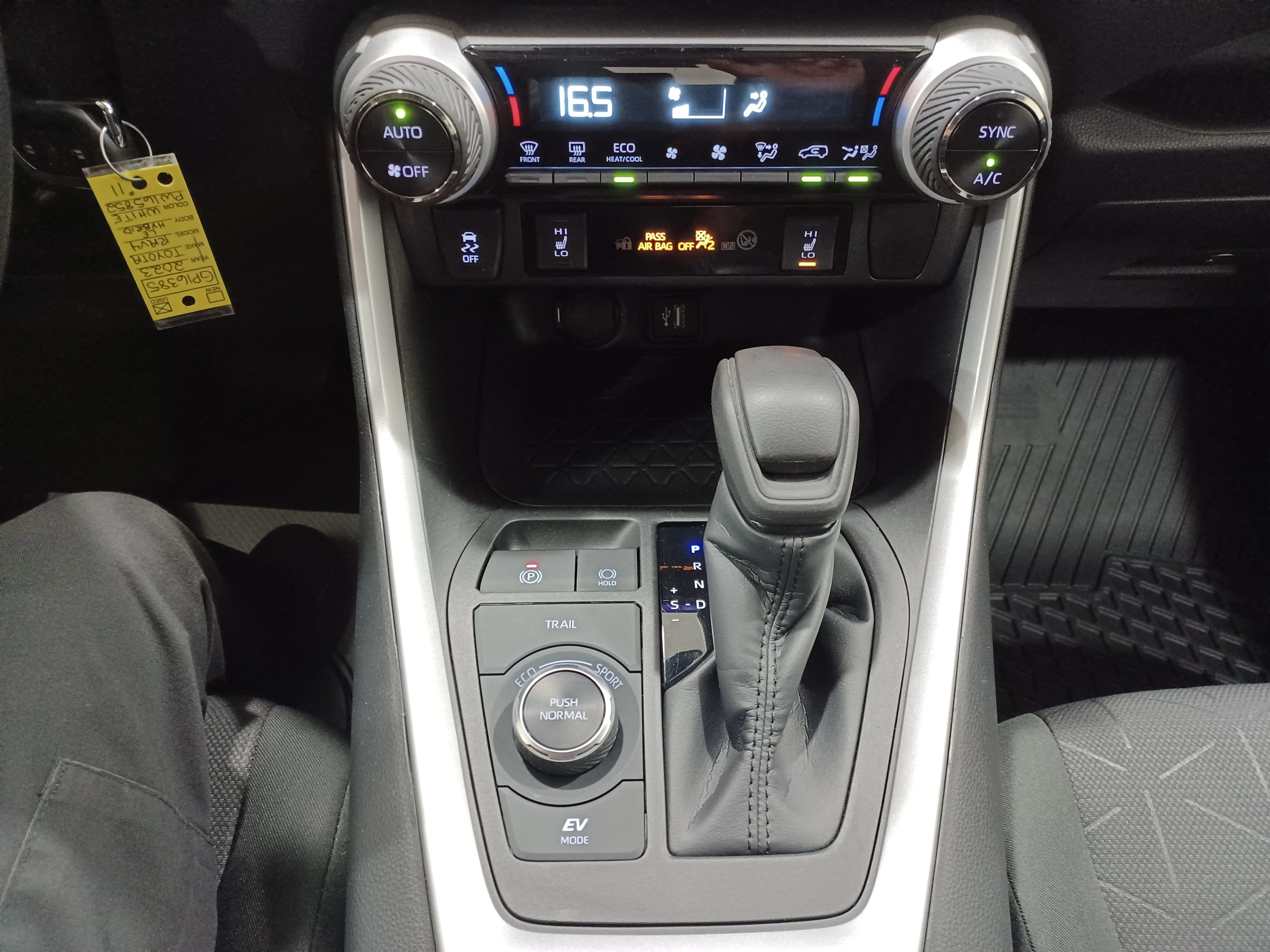 Certified Used 2023 White Toyota LE AWD*Excellent Fuel Economy | Adaptive Cruise | Htd Seats | Blind Spot Detect | Roof Rails image 17