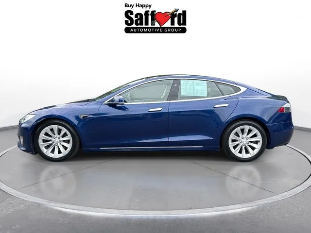 Used 2017 Blue Tesla 75D image 5