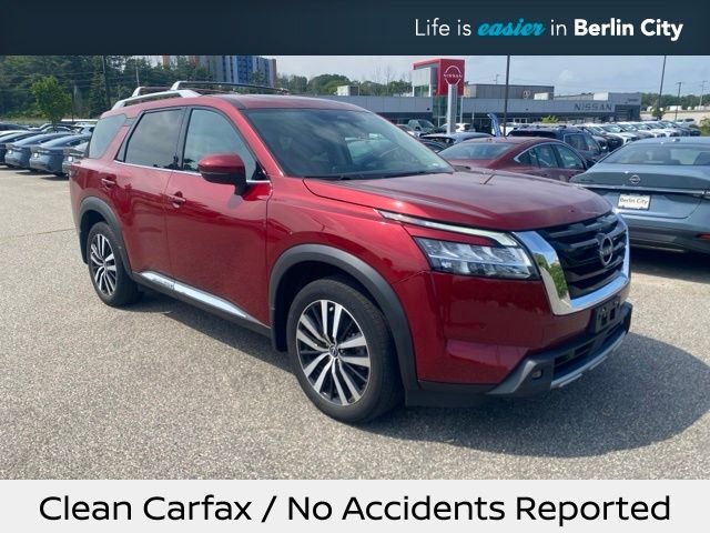 Used 2023 Red Nissan Platinum image 1