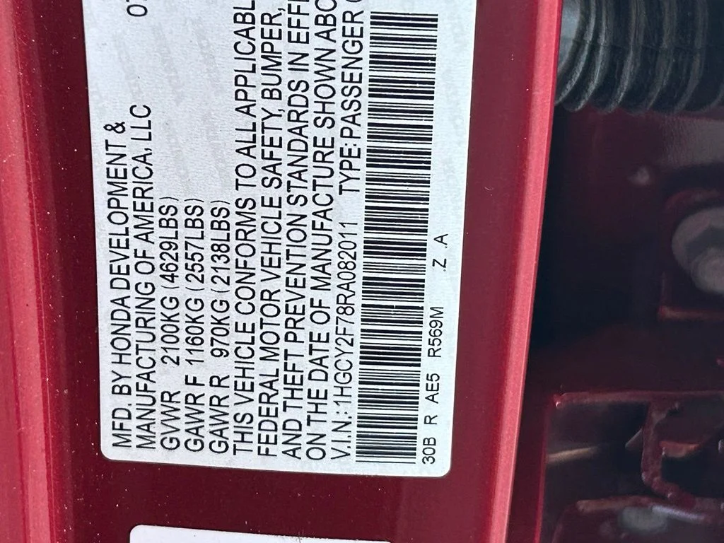 Used 2024 Radiant Red Metallic Honda Sport-L image 51