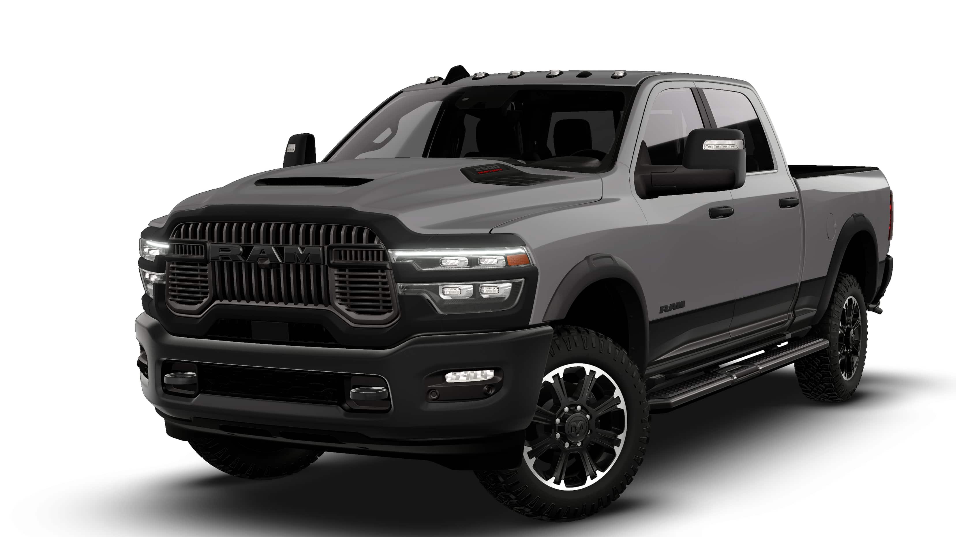 New 2026 Ceramic Gray Clear-Coat Exterior Paint RAM REBEL image 13