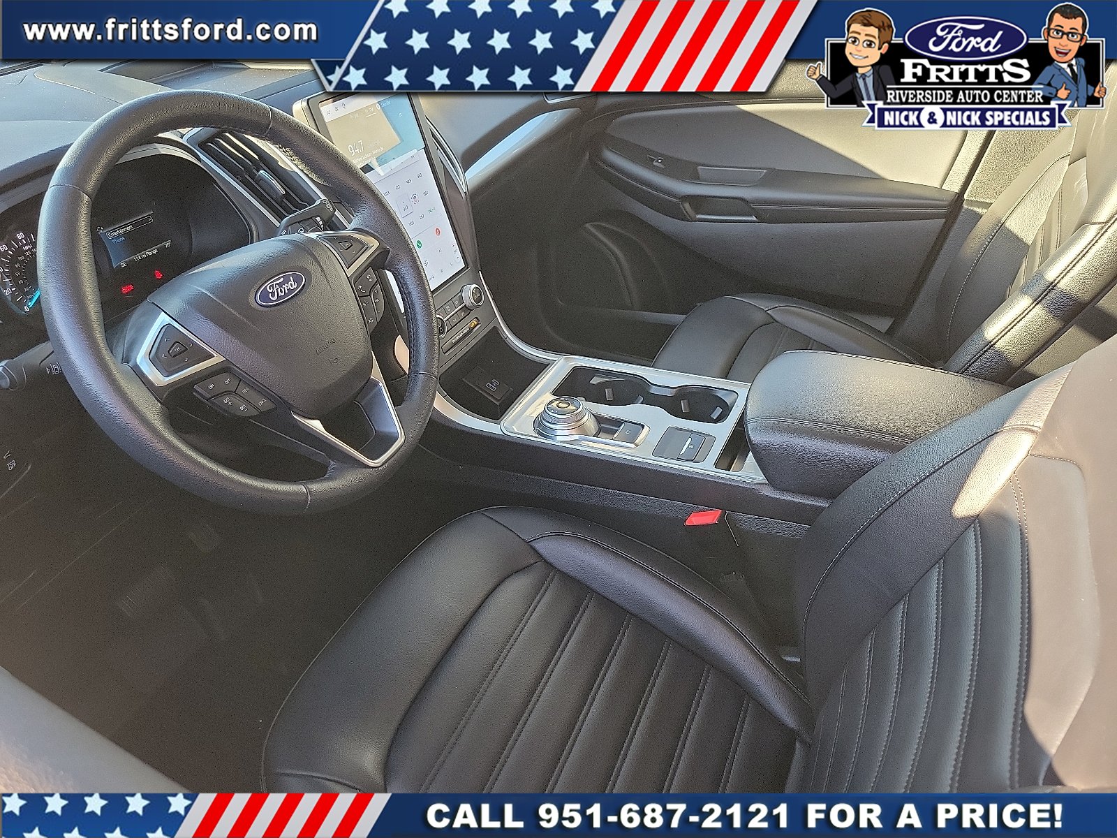 Certified Used 2024 Gray Metallic Ford SEL image 4