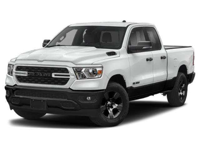 Used 2023 Bright White Clearcoat RAM Lone Star image 1