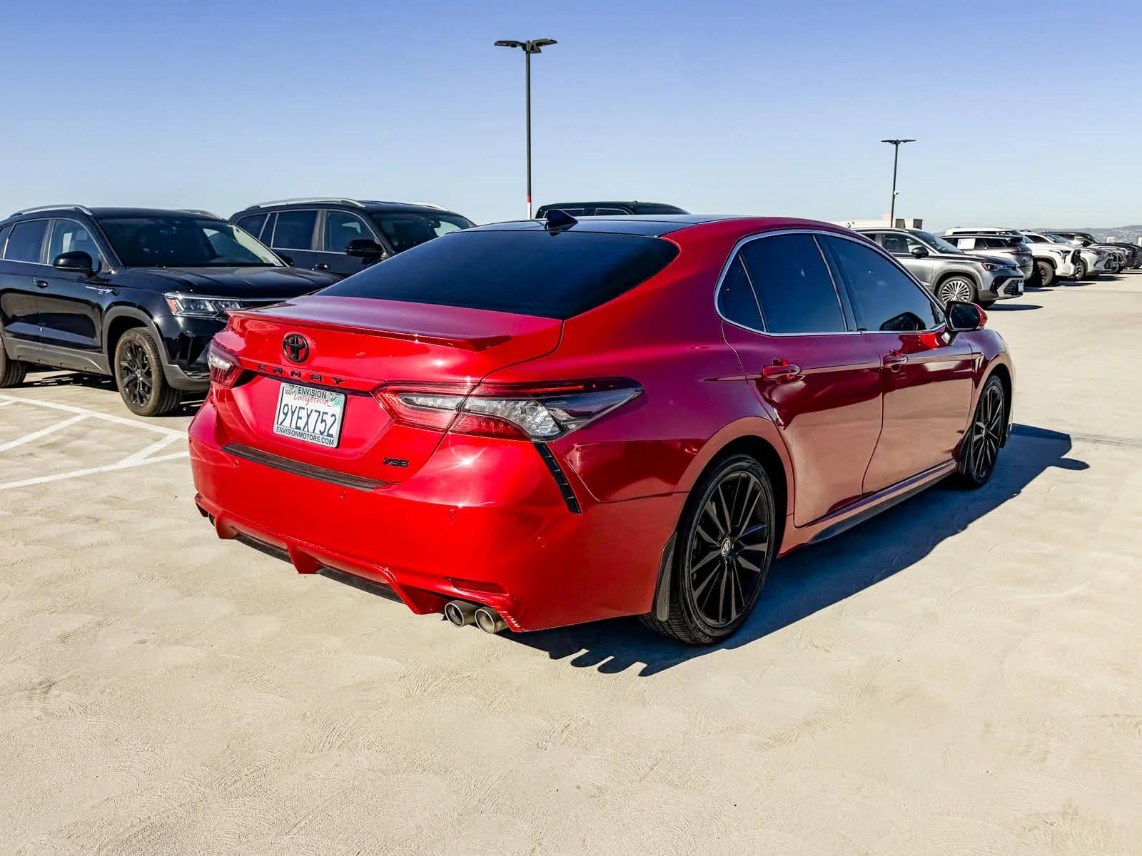 Used 2024 Supersonic Red Toyota XSE V6 image 6