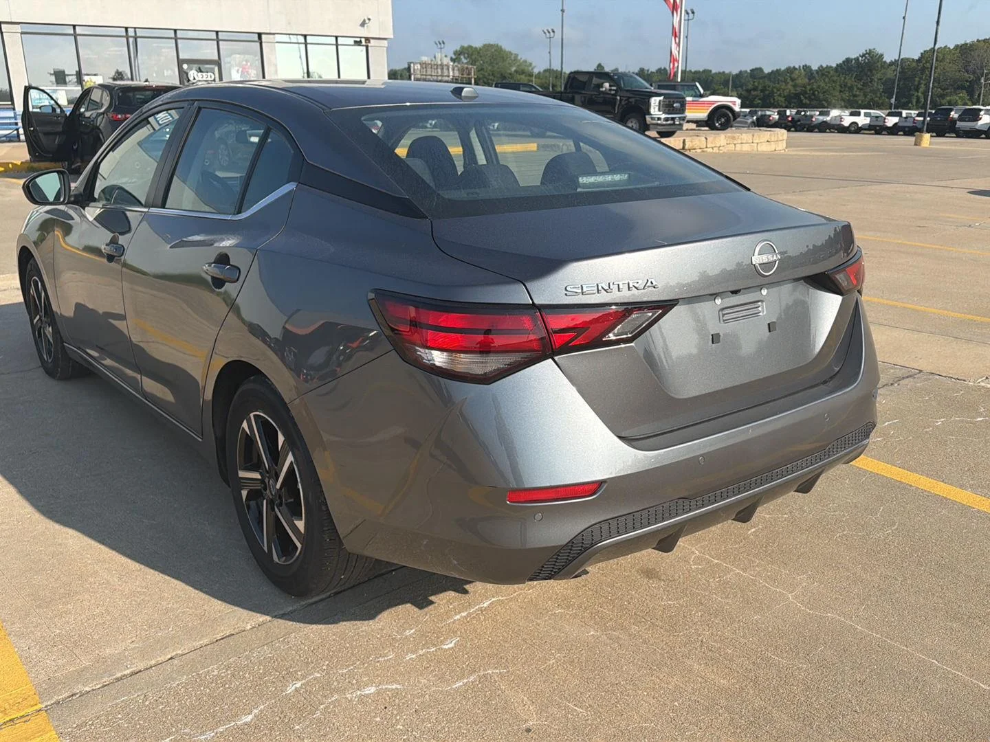 Used 2025 Gun Metallic Nissan SV image 6