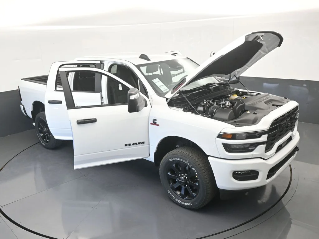 New 2026 Bright White Clear-Coat Exterior Paint RAM Big Horn image 66