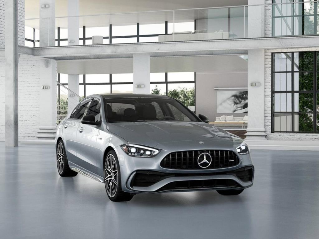 New 2026 Cirrus Silver Metallic Mercedes-Benz AMG® C 43 4MATIC® Sedan image 51