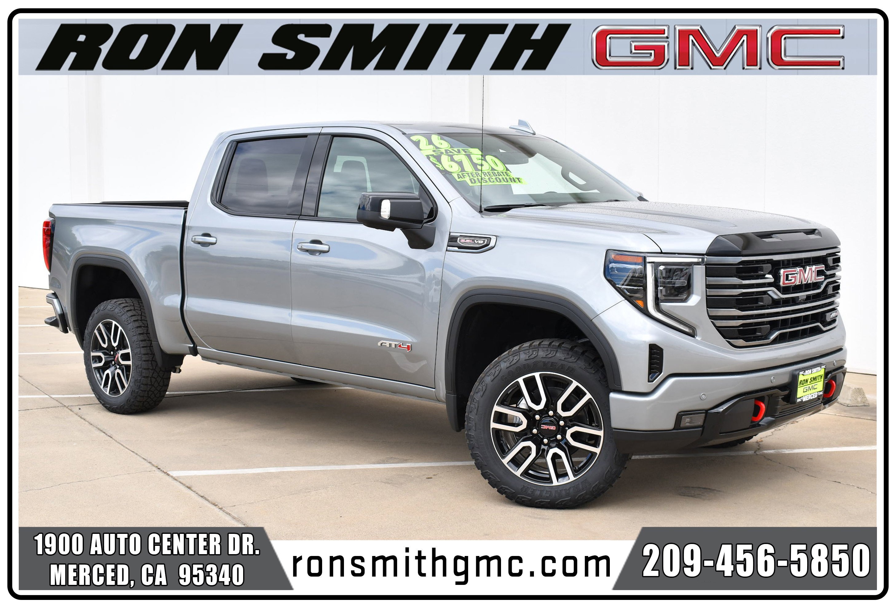 2026 GMC Sierra 4WD Crew Cab Short Box AT4's photo