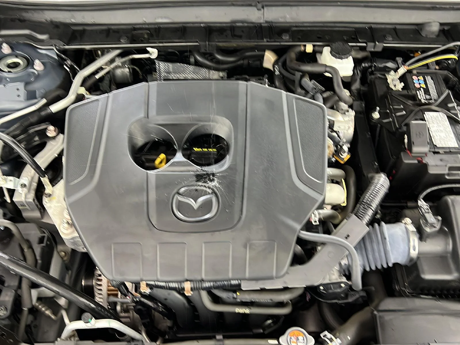 Used 2024 Polymetal Gray Metallic Mazda 2.5 S Carbon Edition image 25
