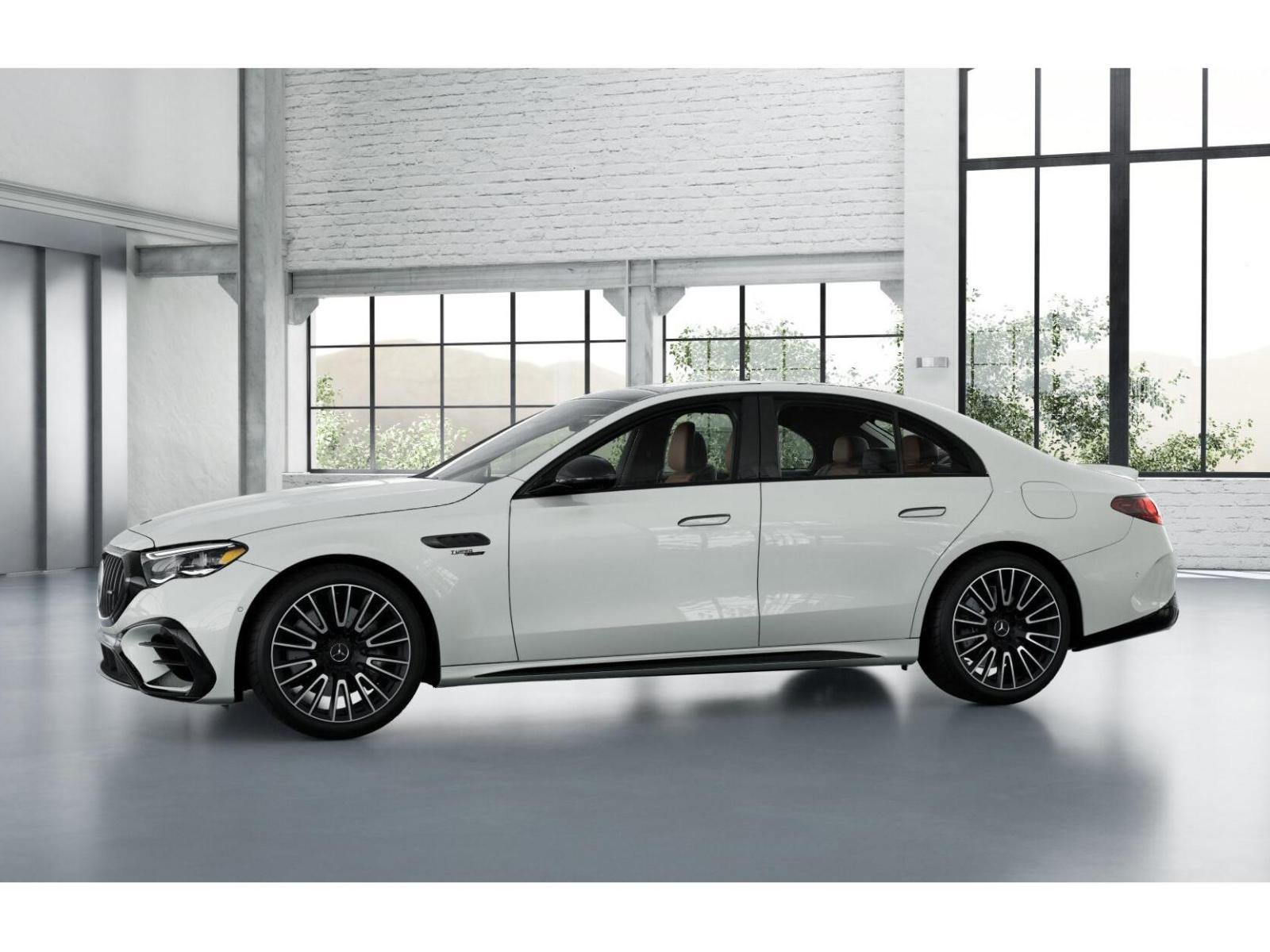 New 2026 MANUFAKTUR Moonlight White Metallic Mercedes-Benz AMG® E 53 E 4MATIC+ Sedan image 49