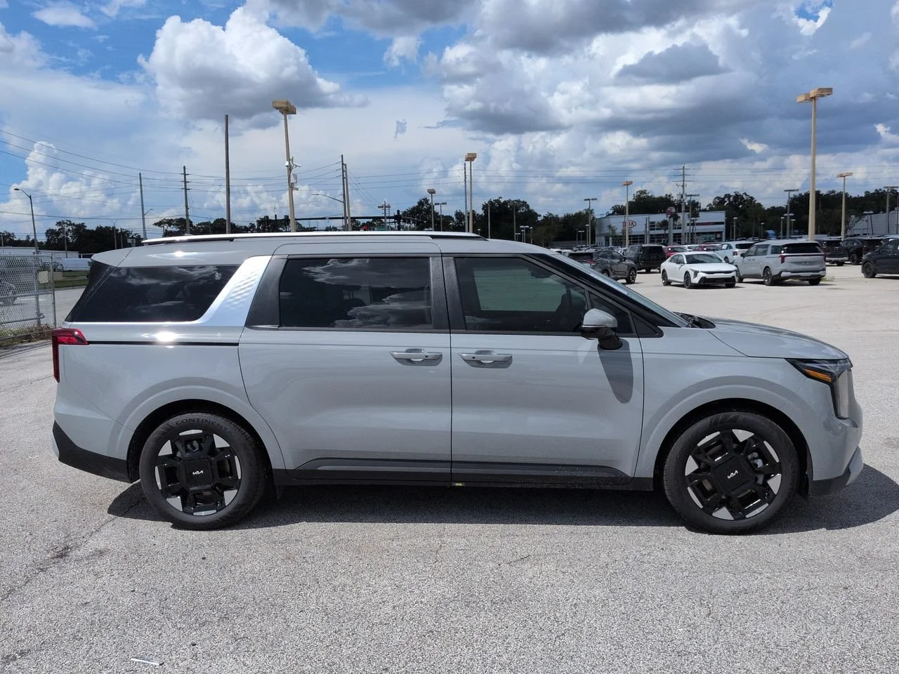 New 2026 Ceramic Silver Kia EX image 3
