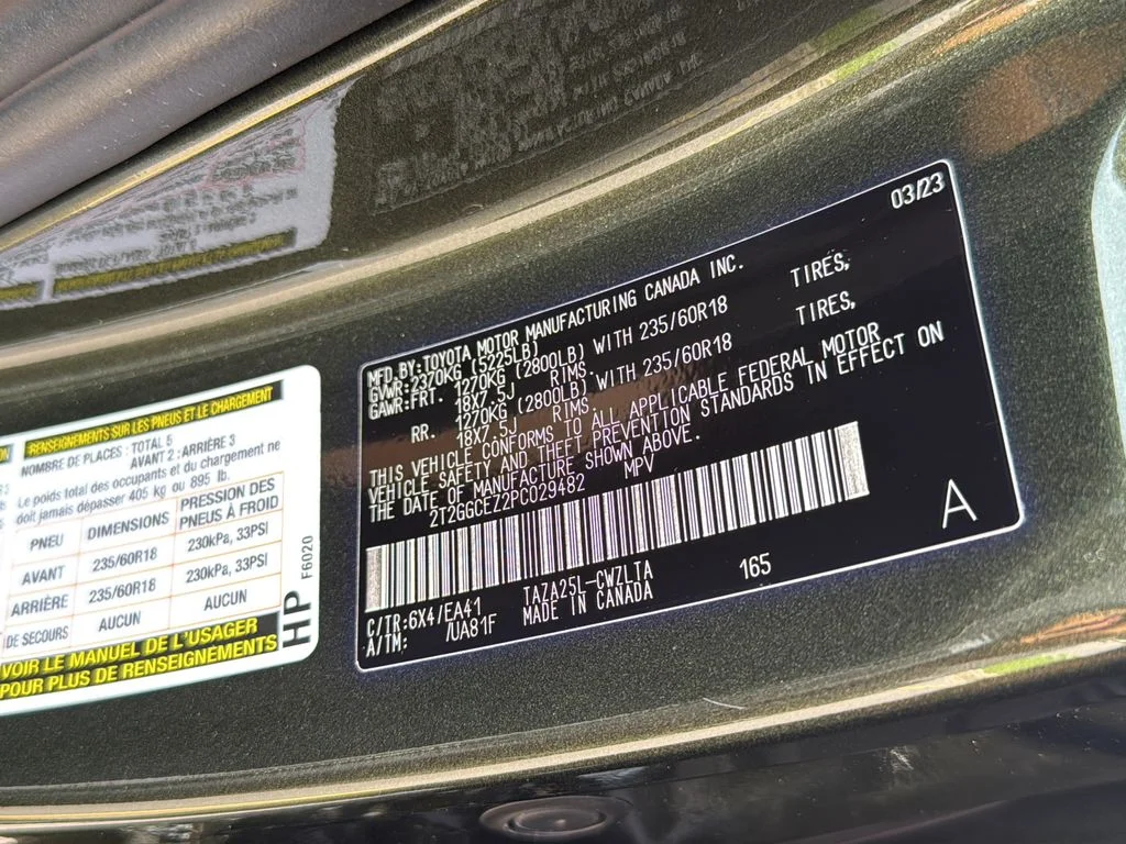 Used 2023 Green Lexus 350 Premium image 16