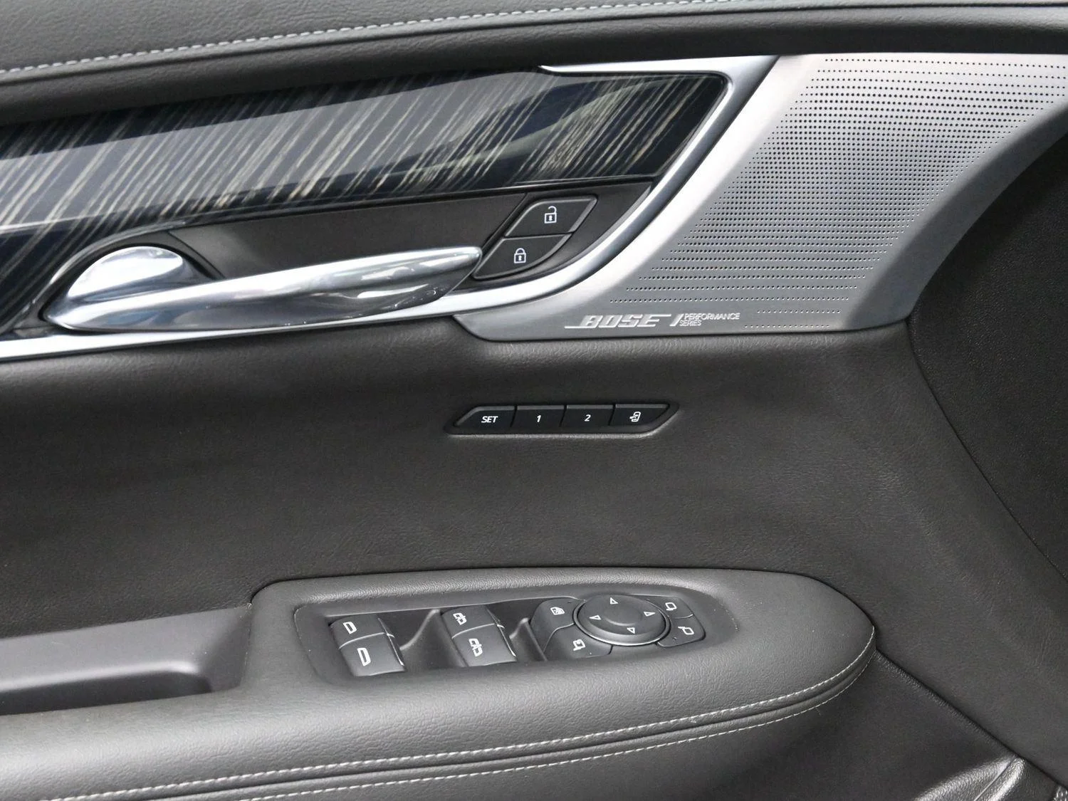 Used 2024 Stellar Black Metallic Cadillac Premium Luxury image 13