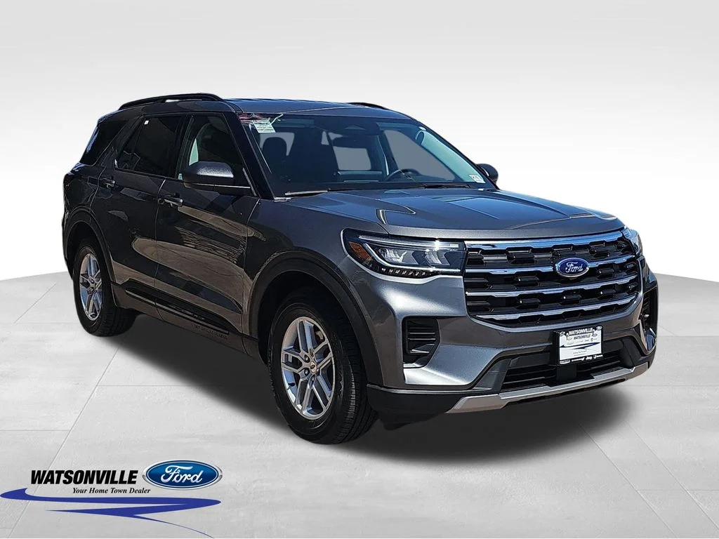 New 2026 Carbonized Gray Metallic Ford Active image 1