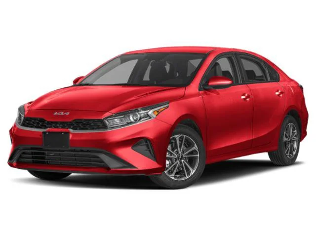 Used 2024 Currant Red Kia LXS image 2