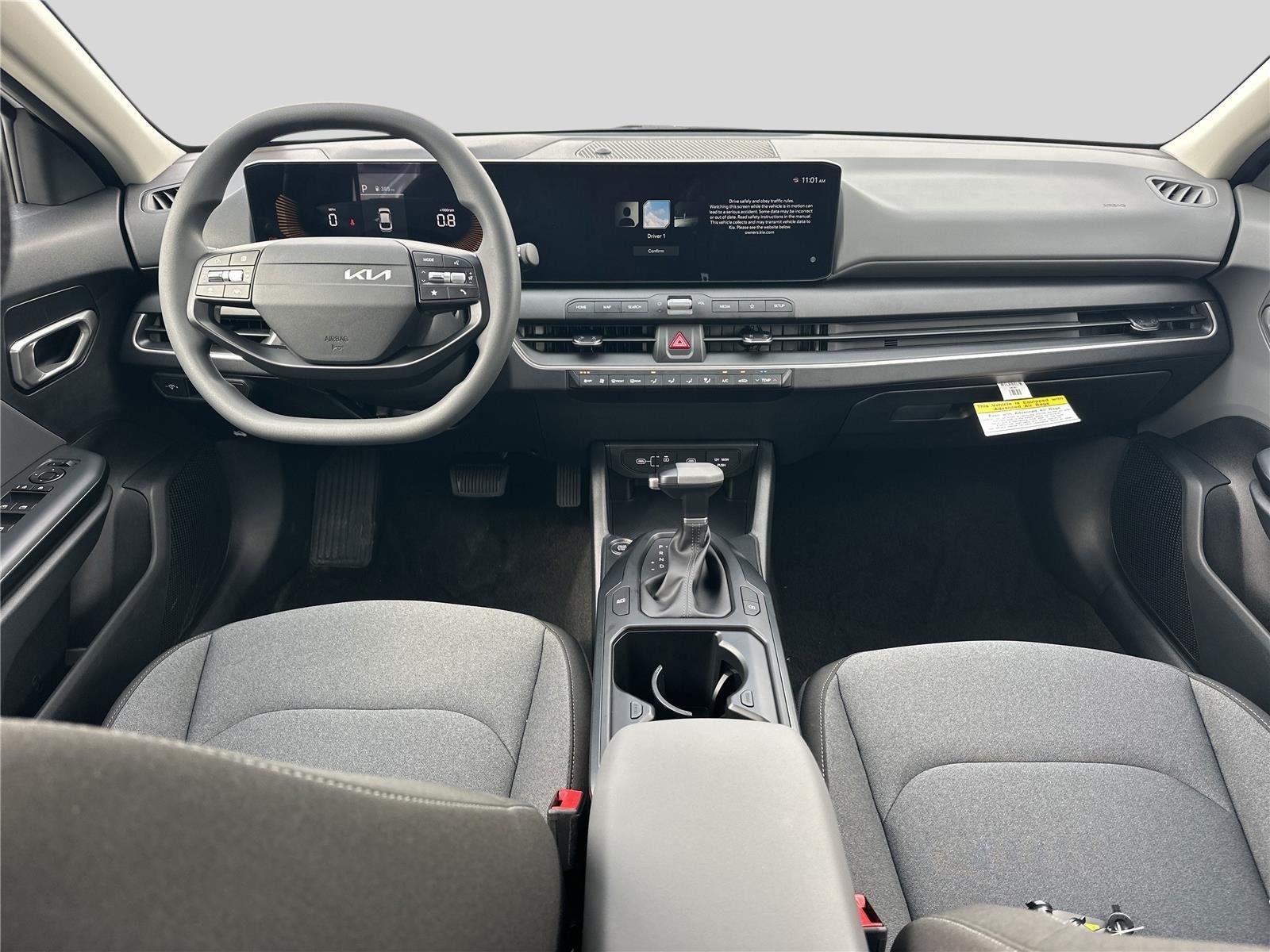 New 2025 Snow White Pearl Kia LX image 17