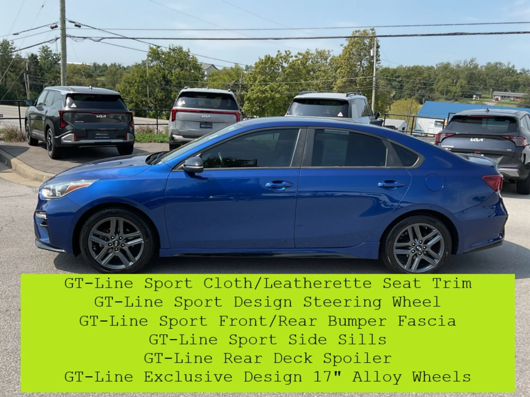 Used 2020 Deep Sea Blue Kia GT-Line image 7
