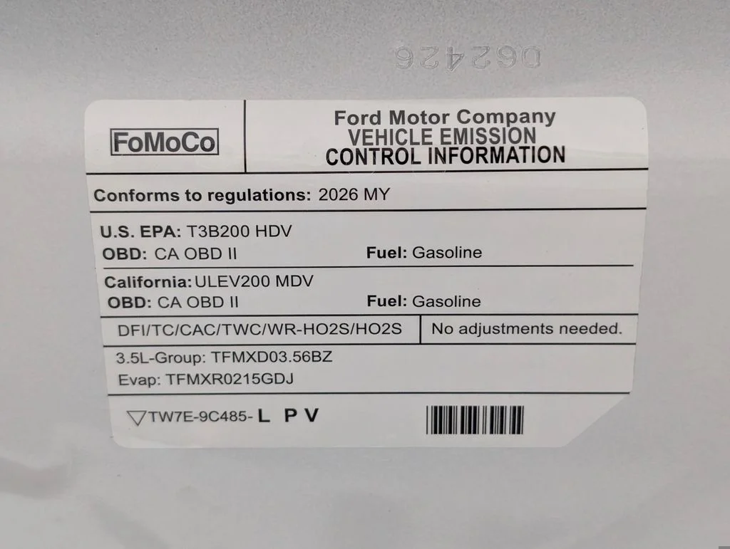 New 2026 Oxford White Ford Cargo Van image 20