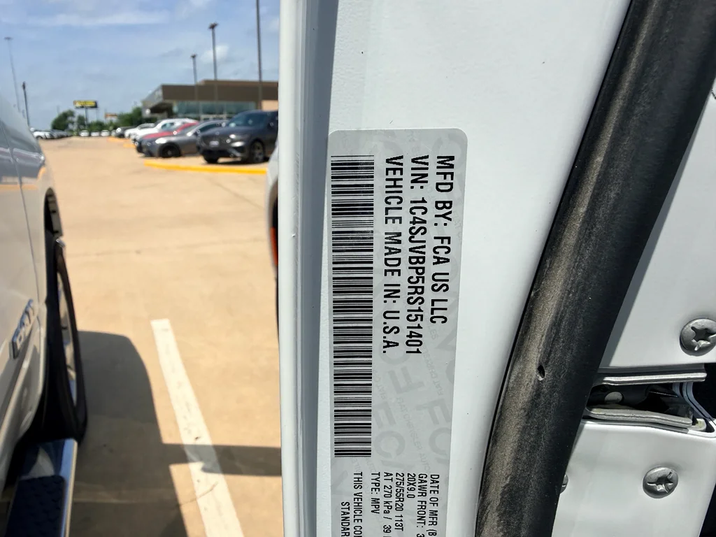 Used 2024 Bright White Clearcoat Jeep Series II image 31