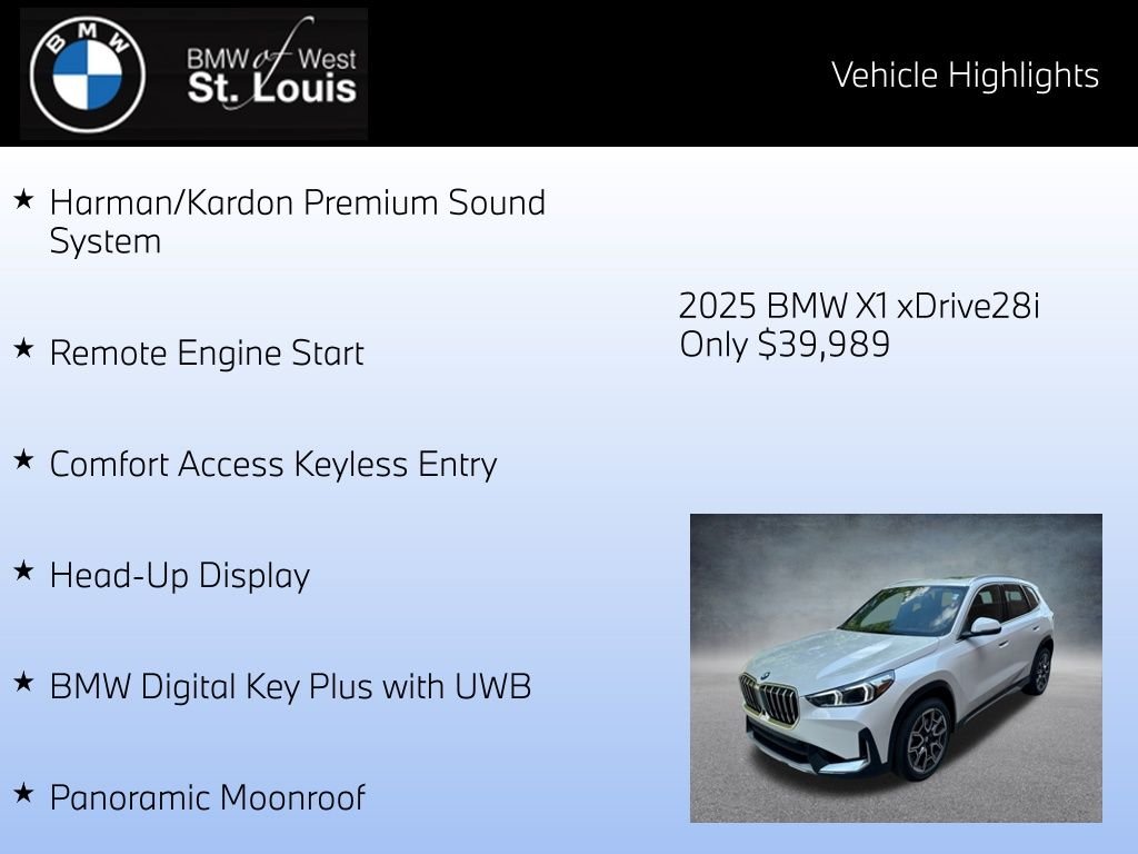 Certified Used 2025 White BMW xDrive28i image 16