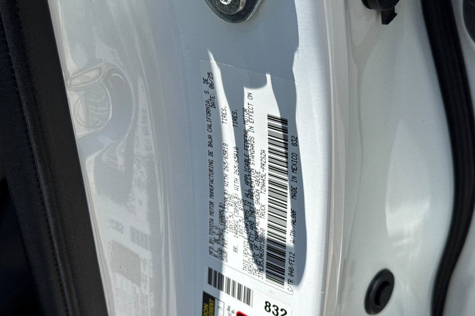 Certified Used 2025 White Toyota TRD Sport image 57