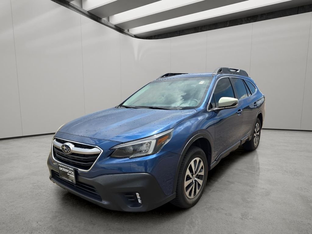 Used 2022 Abyss Blue Pearl Subaru Premium image 1