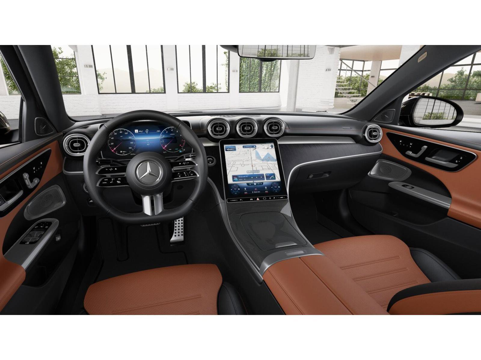 New 2026 Selenite Grey Metallic Mercedes-Benz C 300 image 3