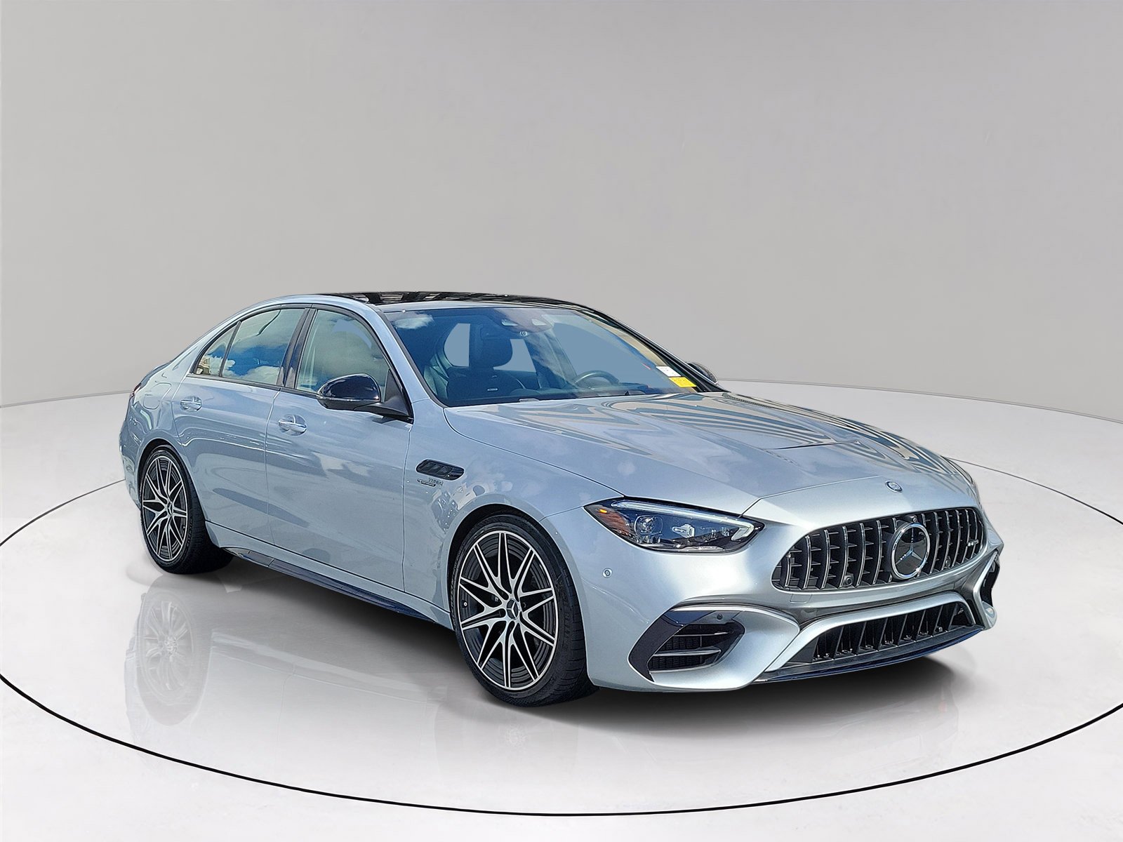 Certified Used 2024 Silver Mercedes-Benz C 63 S AMG® image 1
