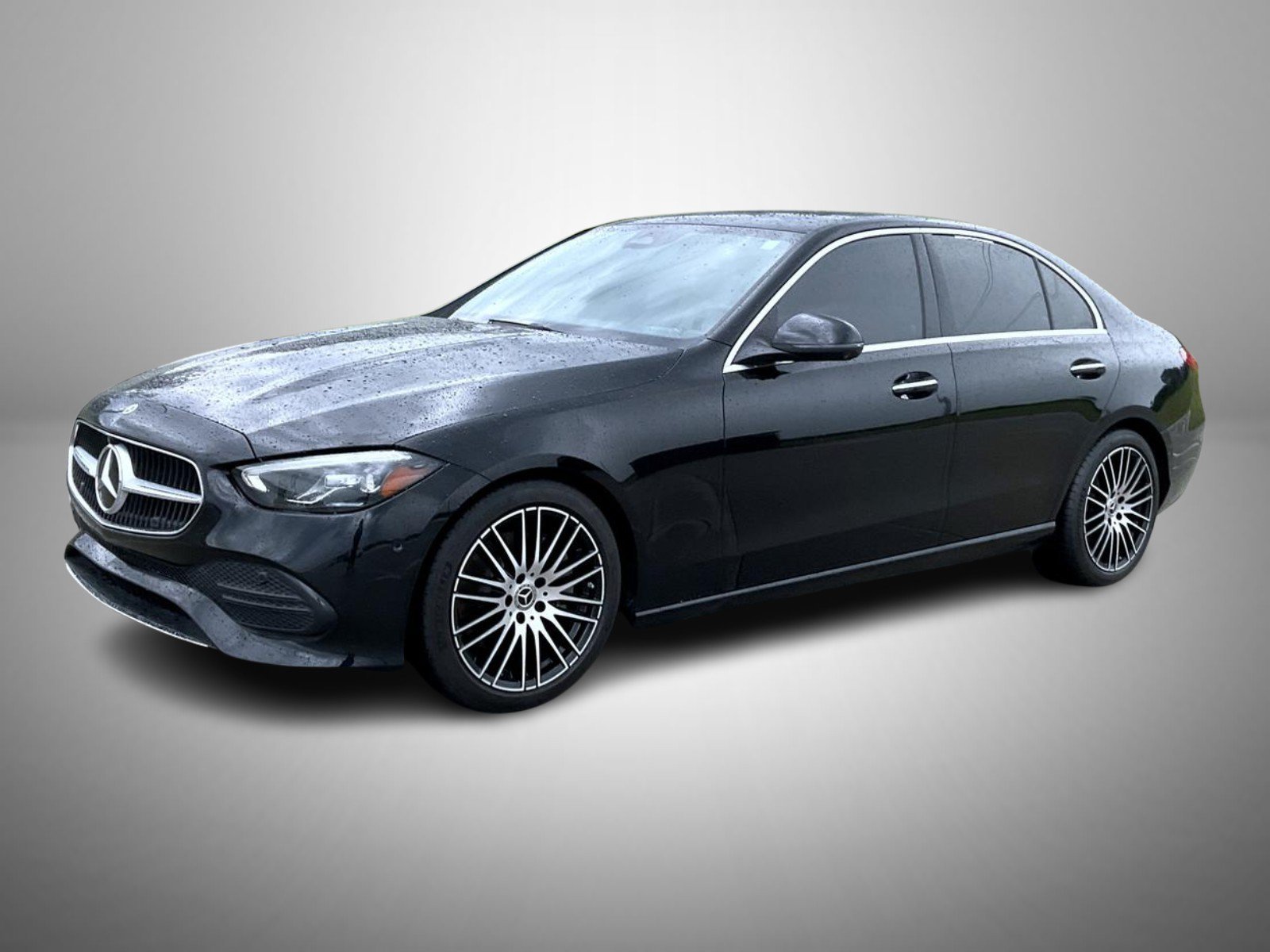 Used 2022 Black Mercedes-Benz C 300 image 1