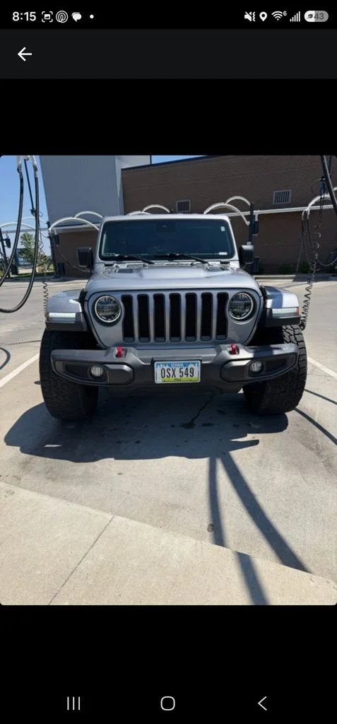 Used 2021 Silver Jeep Unlimited Rubicon image 4