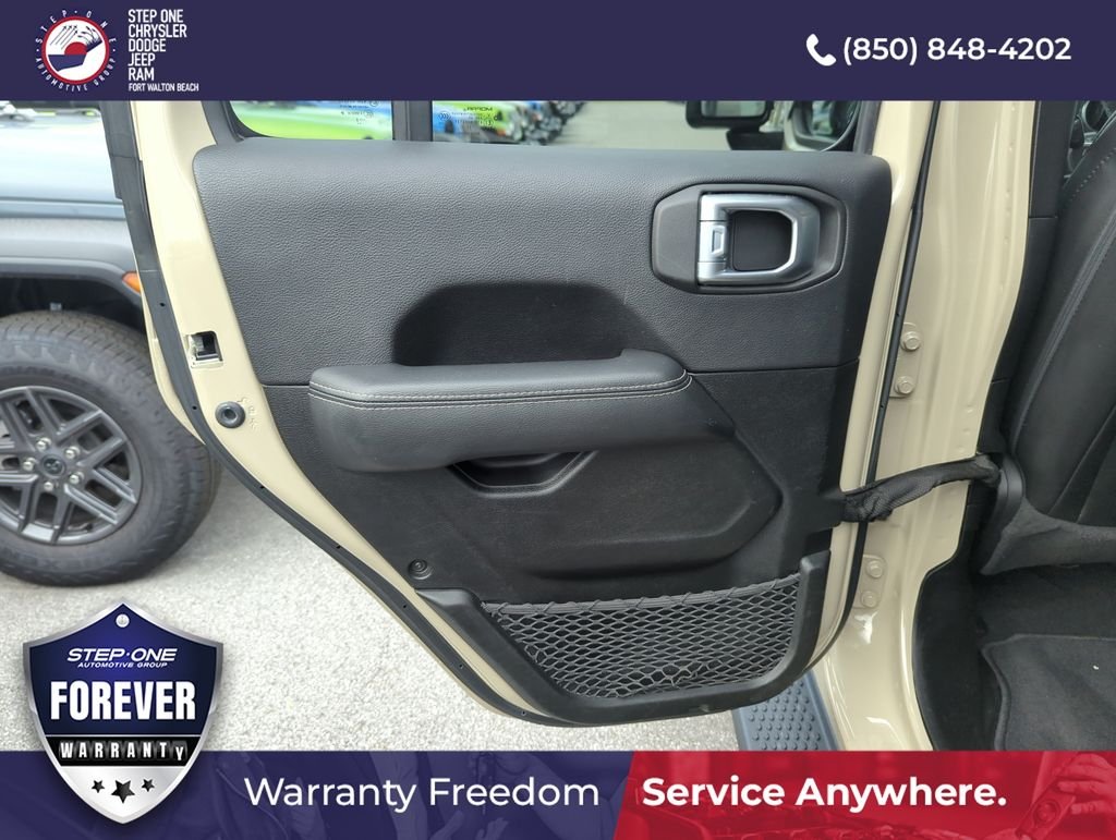 Used 2022 Beige Jeep Unlimited Sahara 4xe image 26