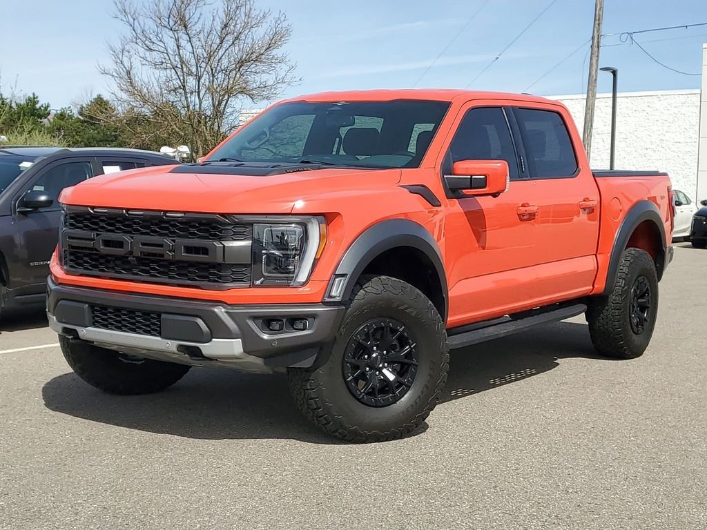 Used 2023 Orange Metallic Ford Raptor image 34