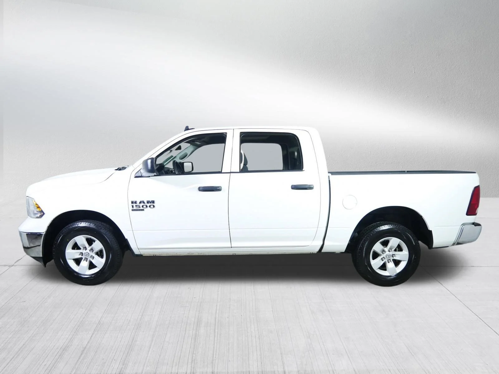 Used 2023 Bright White Clearcoat Ram SLT image 4