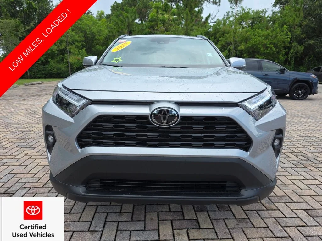 Certified Used 2025 Silver Toyota XLE Premium image 2