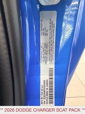 New 2026 Bludicrous Dodge Scat Pack image 14