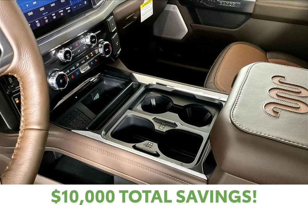 New 2026 Star White Metallic Tri-Coat Ford F-250® King Ranch® image 8