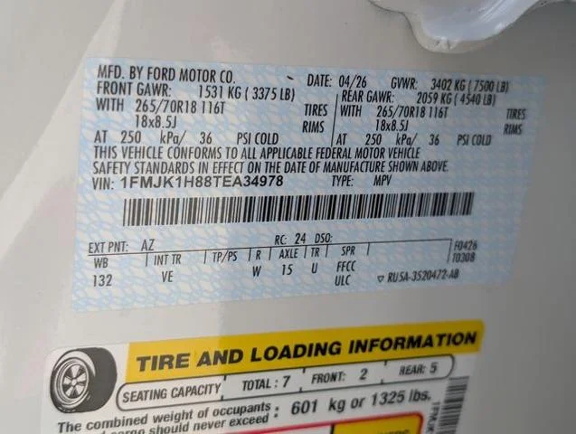 New 2026 Star White Metallic Tri-Coat Ford MAX Active image 26