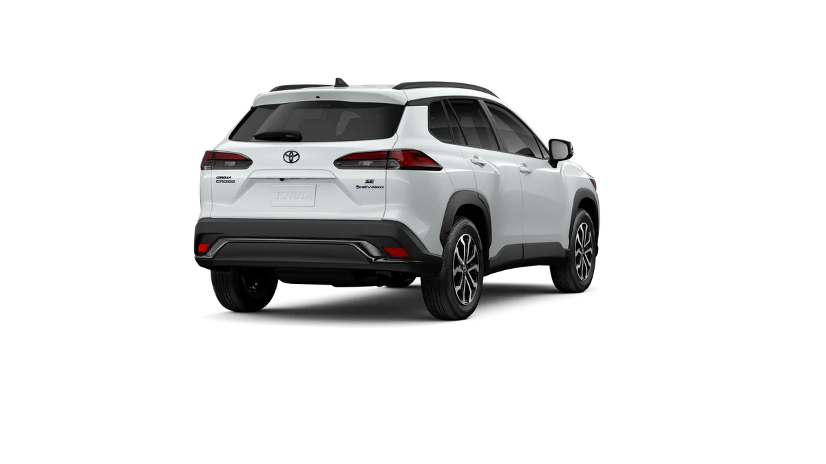New 2026 Wind Chill Pearl Toyota Hybrid SE image 9