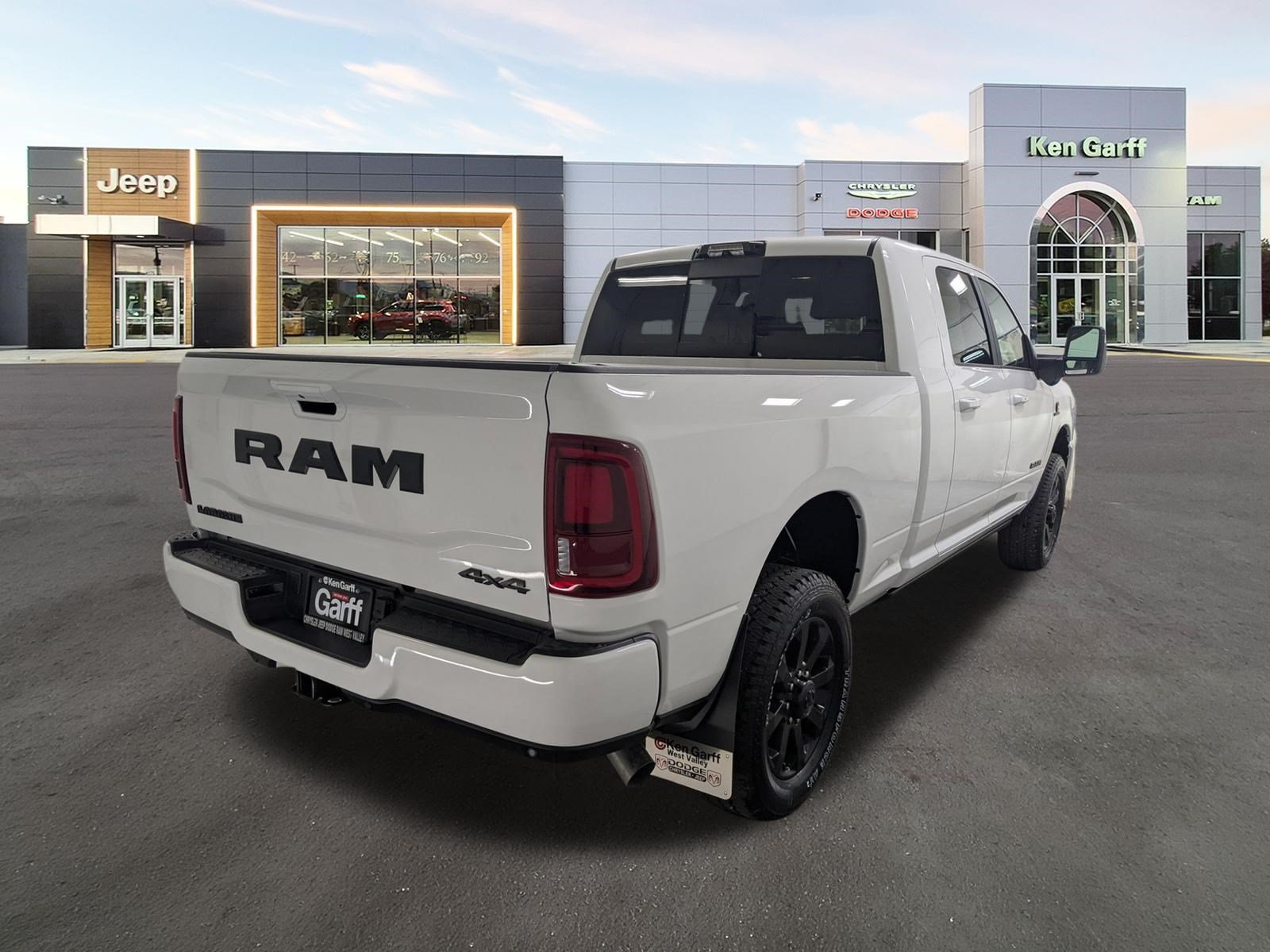 New 2026 Bright White Clear-Coat Exterior Paint RAM Laramie image 4