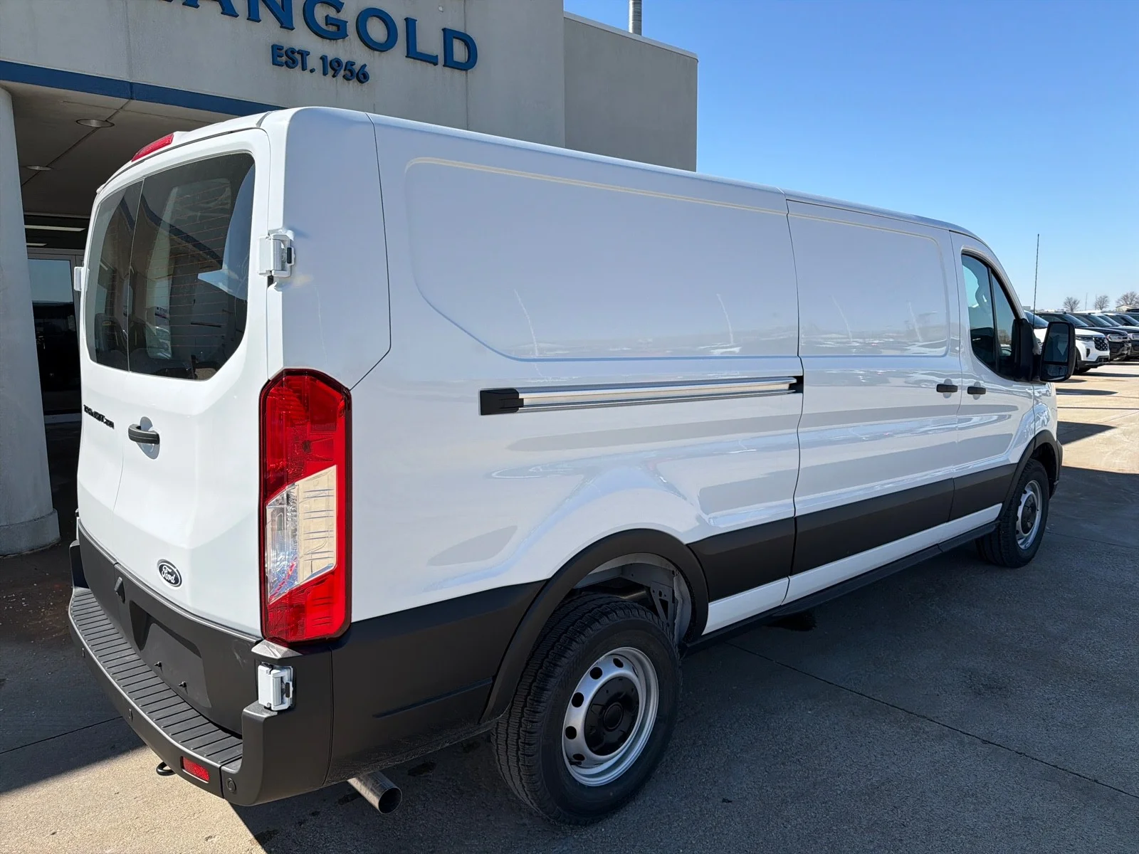 New 2026 Oxford White Ford Cargo Van image 2