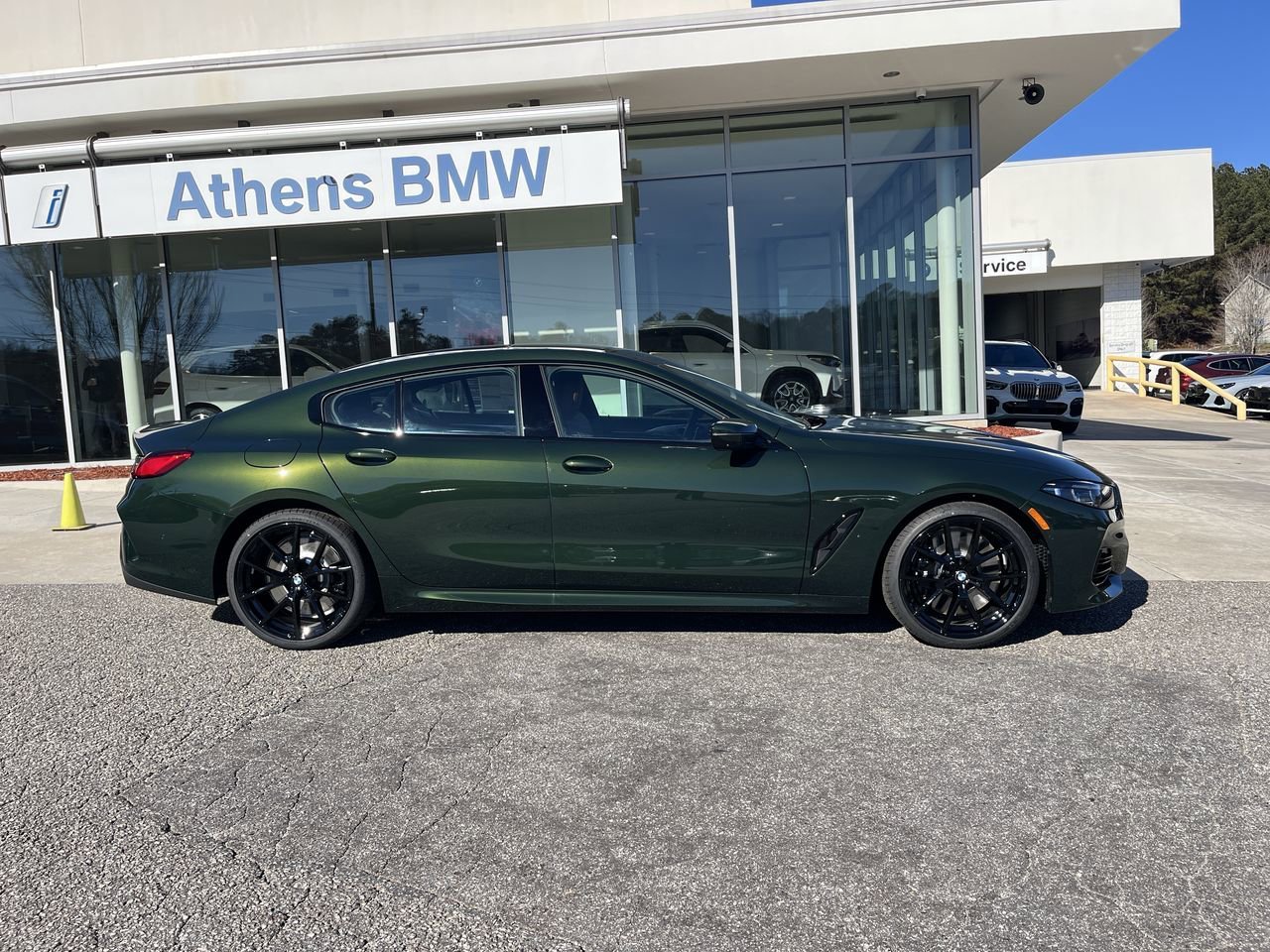New 2026 San Remo Green Metallic BMW 840i image 9