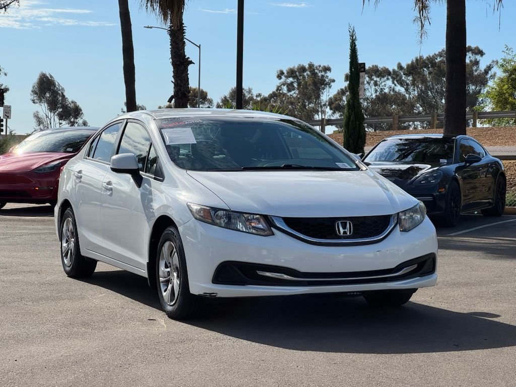 Used 2013 Honda Civic LX with VIN 19XFB2F58DE026653 for sale in San Diego, CA