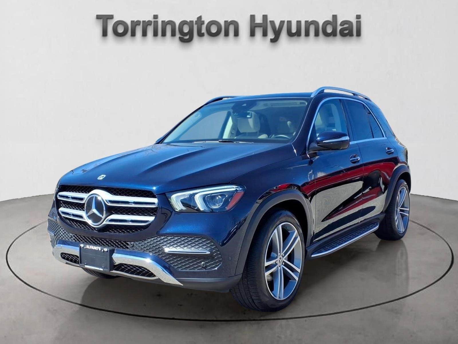 Used 2022 Lunar Blue Metallic Mercedes-Benz GLE 350 image 1