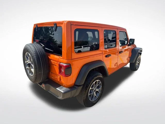 Certified Used 2025 Orange Jeep Sport S image 11