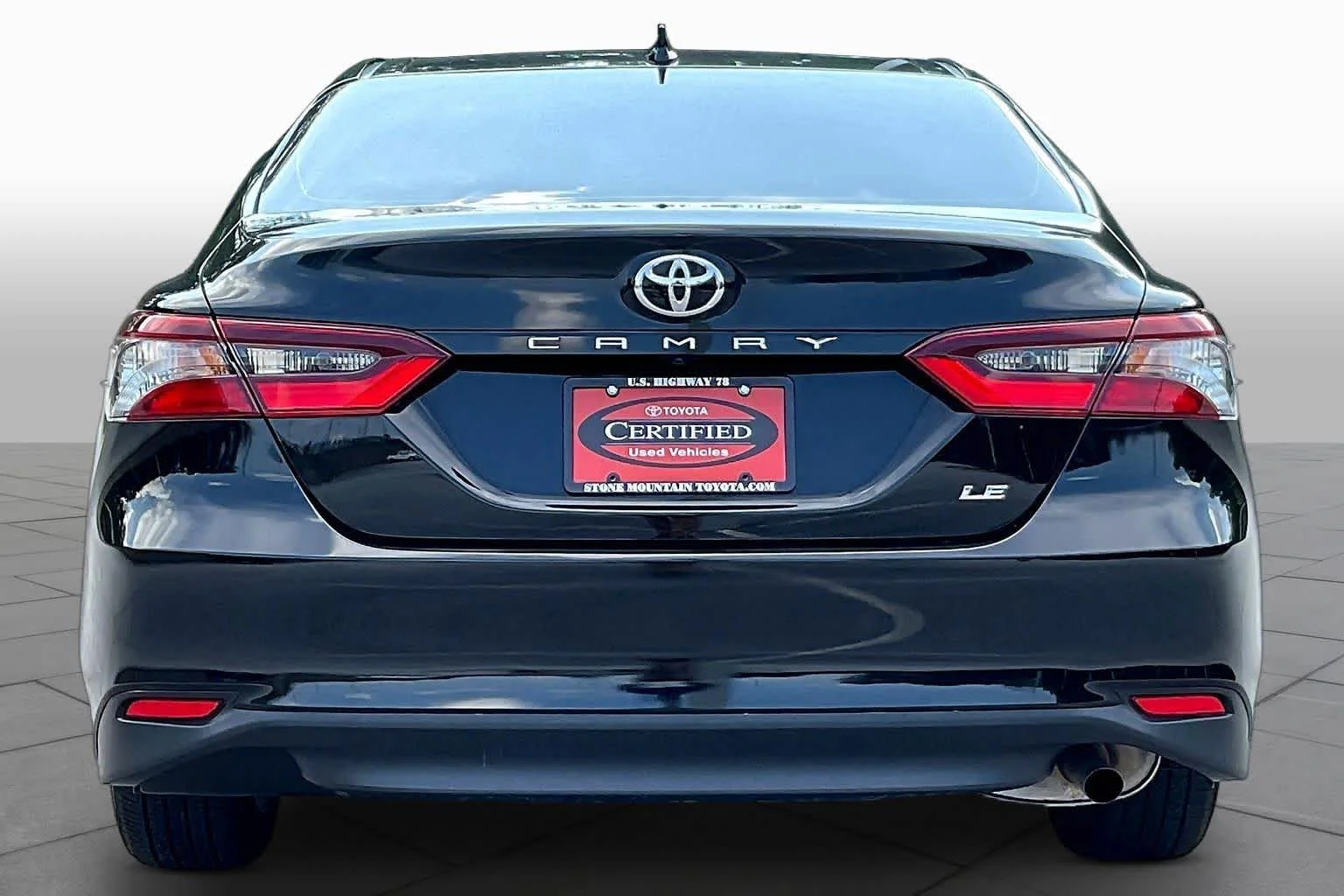 Used 2024 Midnight Black Metallic Toyota LE image 5